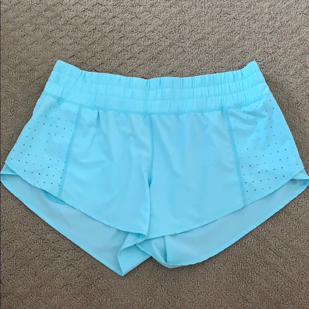 zella blue shorts